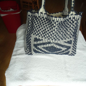 Antonello Tedde Tote Purse Hand Woven
